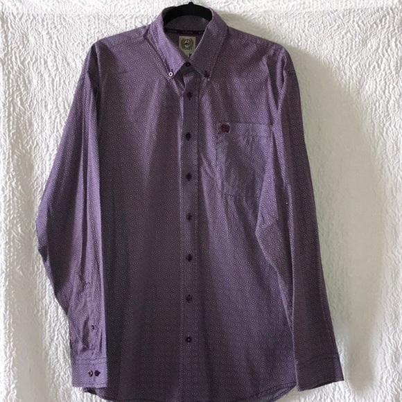CINCH Men's Modern Fit Button Down Shirt - Picture 2 of 7